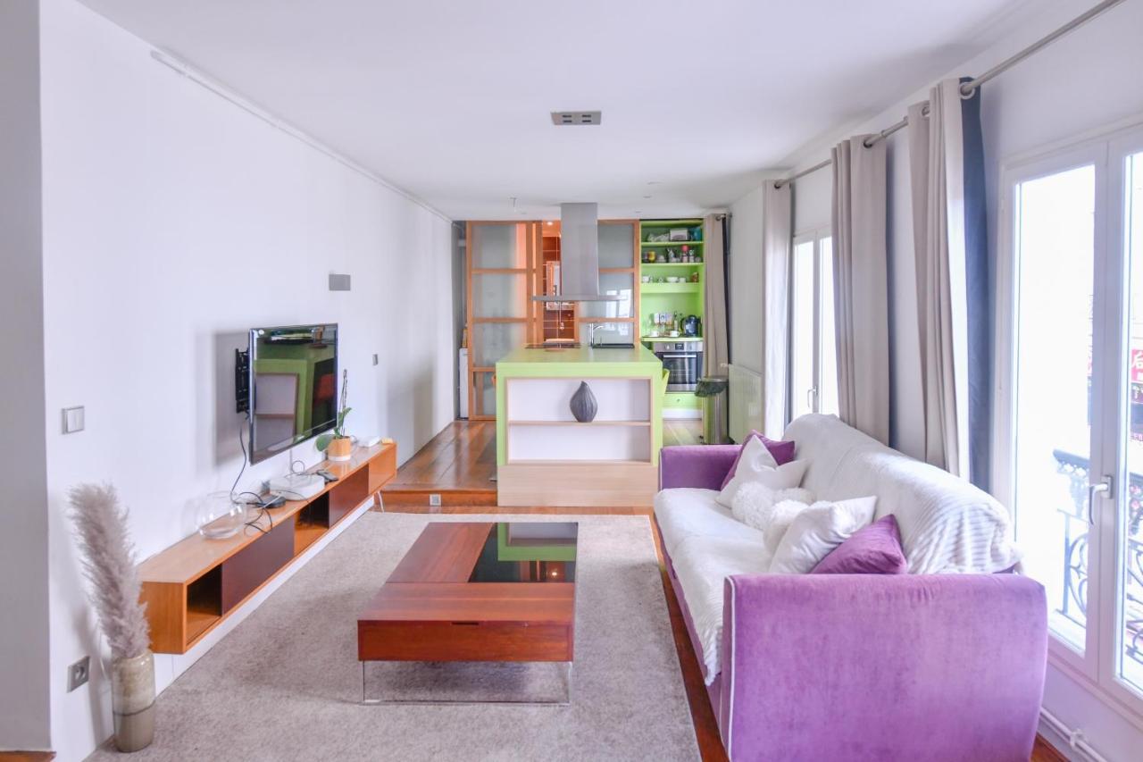 Loft Lumineux Hyper Centre Vincennes Rer A 5 Min - Parking Gratuit Appartement Buitenkant foto