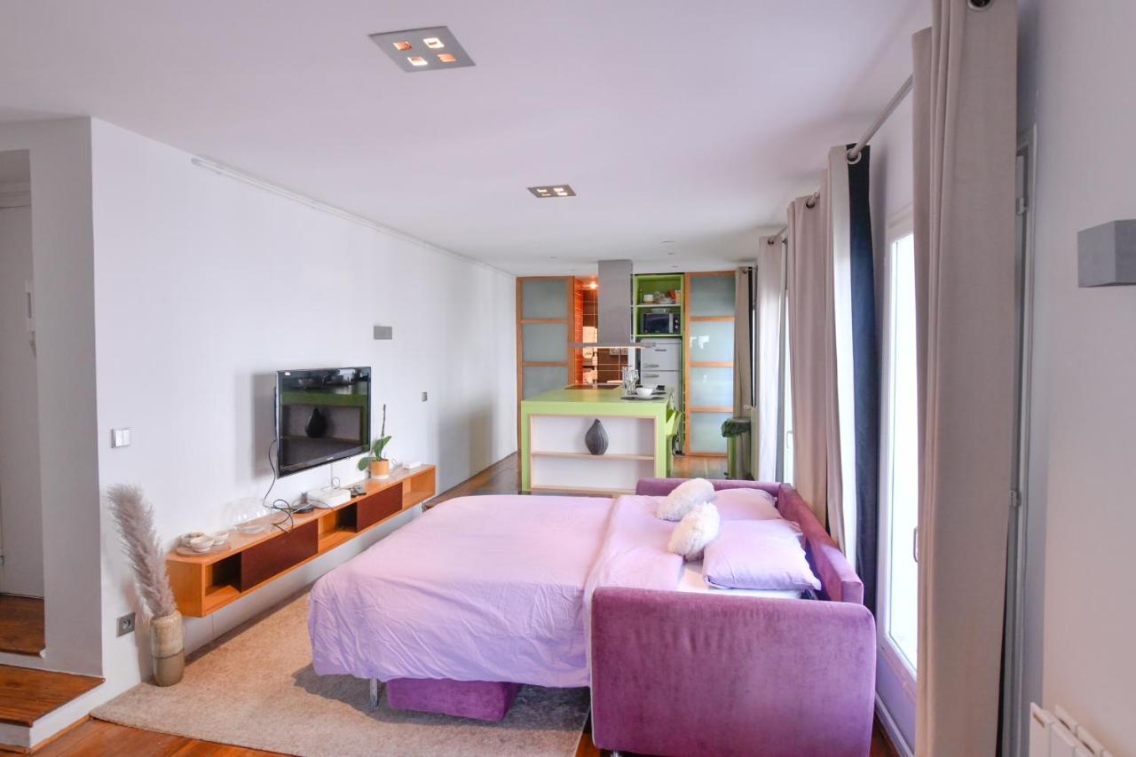 Loft Lumineux Hyper Centre Vincennes Rer A 5 Min - Parking Gratuit Appartement Buitenkant foto